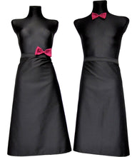 Klasikinė prijuostė su kišene darbui (juoda)