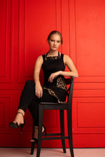 Prijuostė su leopardinėmis kišenėmis