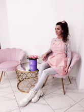 Pelenų rožės spalvos prijuostė "Grožio meistrė"