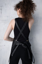 Odinė mini prijuostė susegama nugaroje