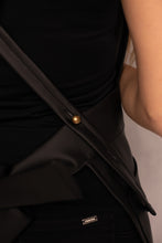 Odinė mini prijuostė susegama nugaroje