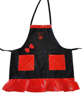 Prijuostė manikiūrininkei, vizažistei, kirpėjai