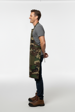 Kareiviška prijuostė vyrams iš kamufliažinės medžiagos