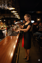 Universali (unisex) prijuostė su kišenėmis