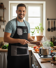 Ugniai ir karščiui atspari griliaus prijuostė "Griliaus meistras"