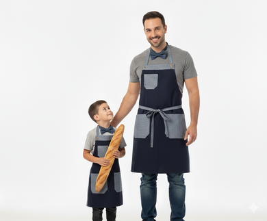 Prijuostės tėveliui ir sūneliui