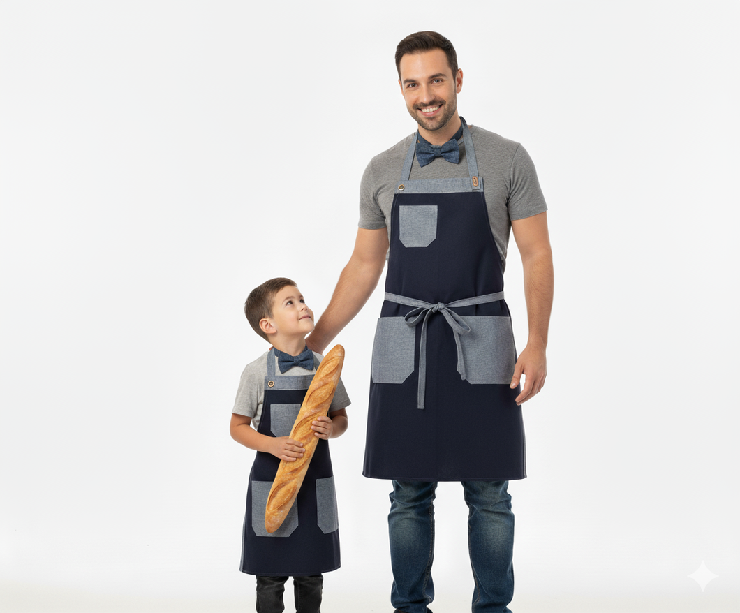 Prijuostės tėveliui ir sūneliui