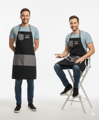 Ugniai ir karščiui atspari griliaus prijuostė 