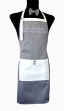 Vyriška pilka medvilninė prijuostė